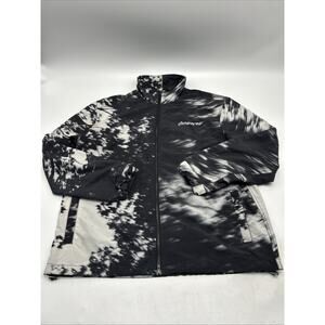 Pleasures Hyde Track Jacket Black Full ZIP Men’s Size XL